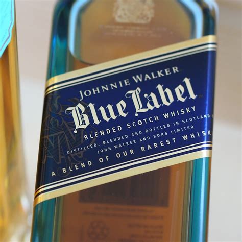 what is blue label alcohol.